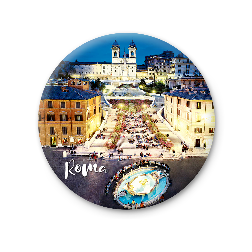 Roma, Piazza di Spagna, Trinità dei Monti